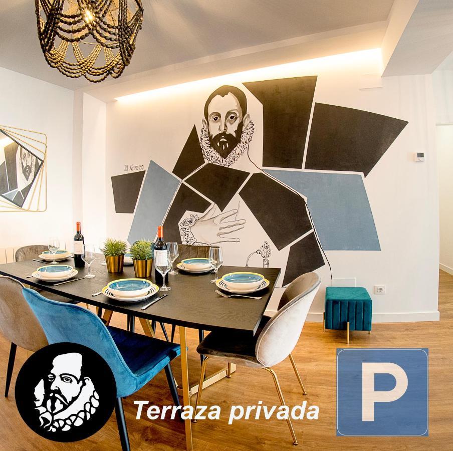 Cervantes 5 Collection - Greco Aparcamiento En El Edificio Toledo Eksteriør bilde