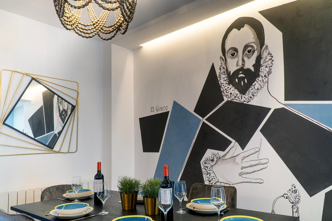 Cervantes 5 Collection - Greco Aparcamiento En El Edificio Toledo Eksteriør bilde